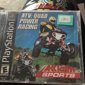 Yamaha ATV: Quad Power Racing for PlayStation - Blue and Red
